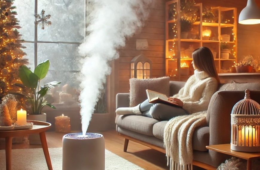 겨울철 실내 공기를 위한 가습기의 장점