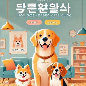 강아지 크기에 따른 맞춤 양육법