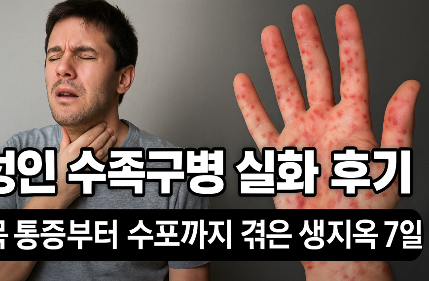 성인 수족구병