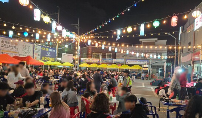 청주 육거리 야시장1