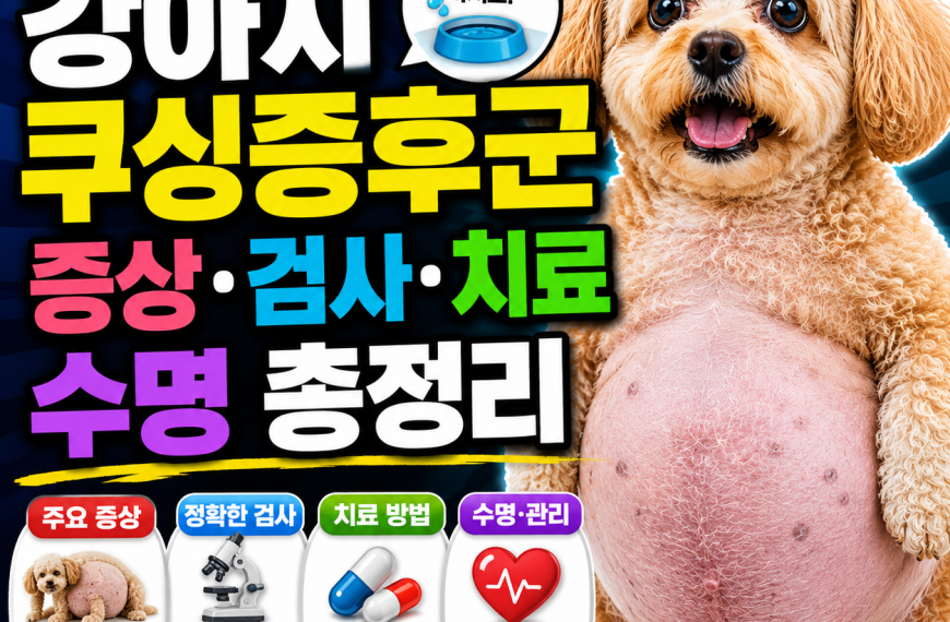 강아지 쿠싱증후군