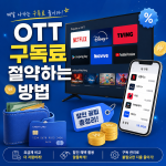 OTT 구독료 절약하는 방법