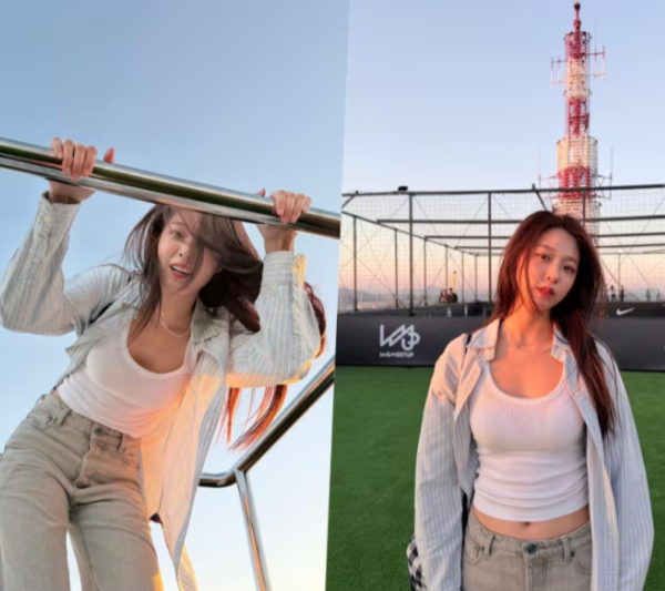 설현 복근