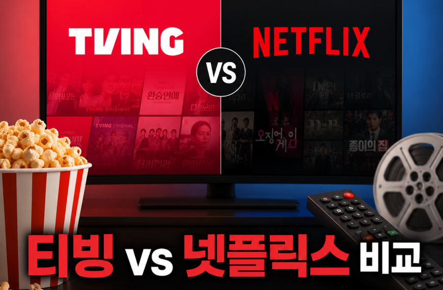 티빙과 넷플릭스 비교