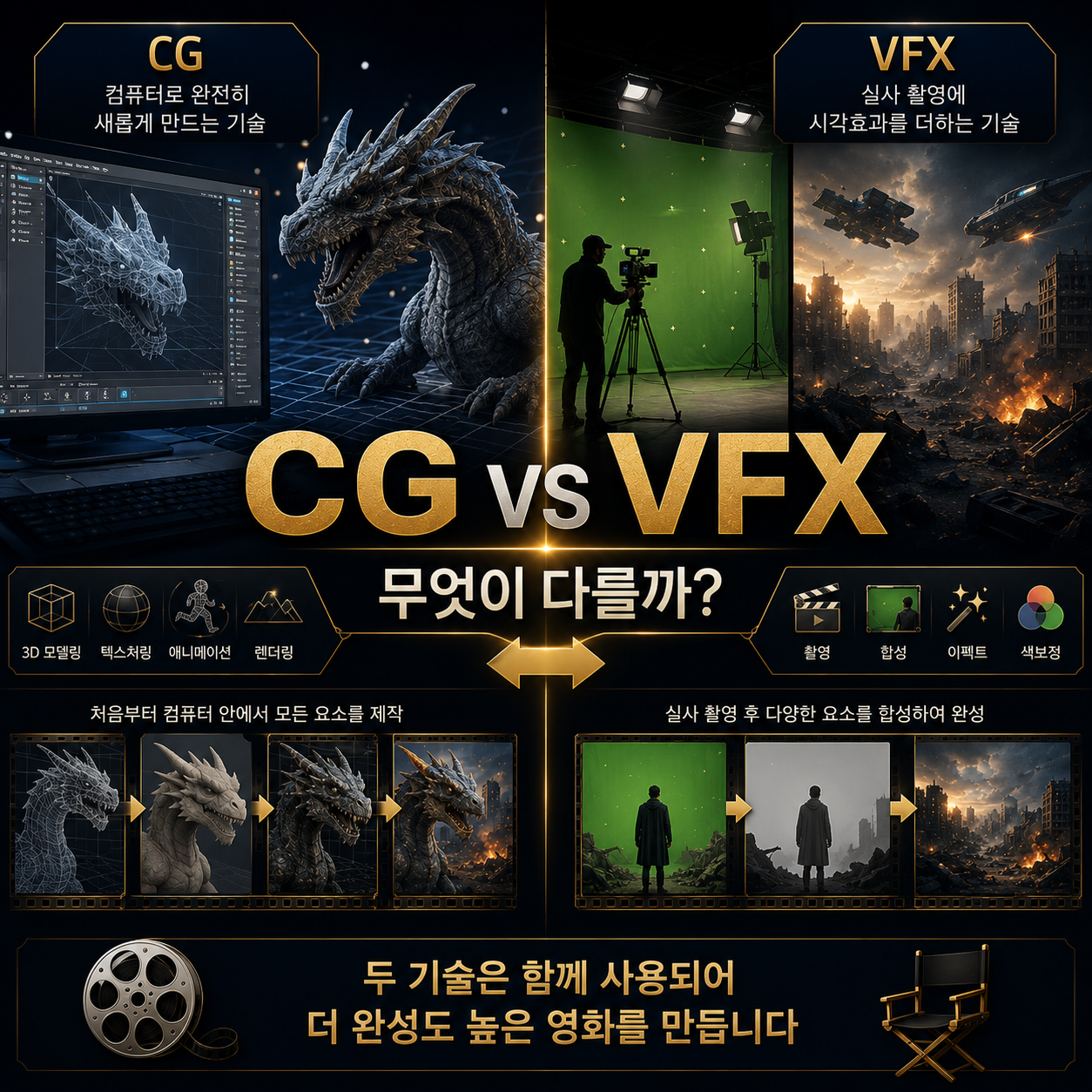 CG VFX 차이