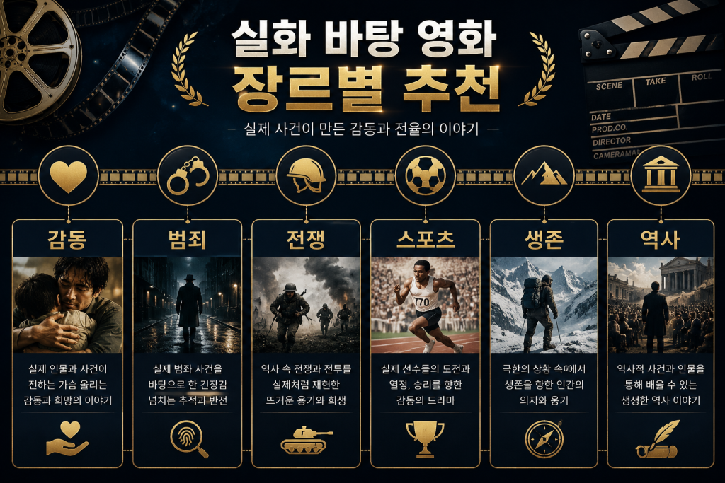 실화 바탕 영화 추천 1