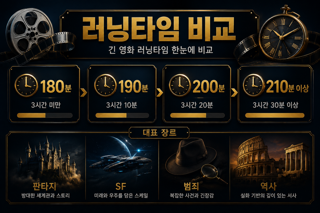 영화 러닝타임이 긴 영화 추천 1
