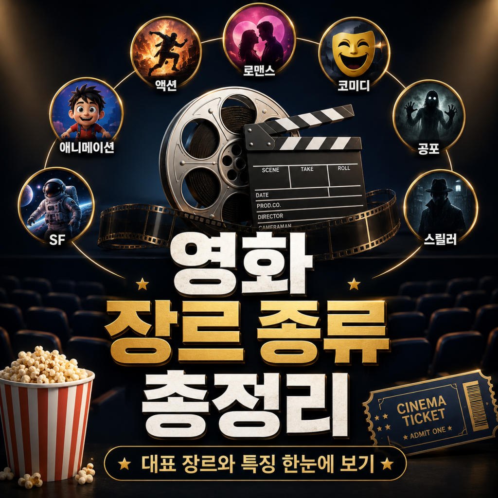 영화 장르 종류