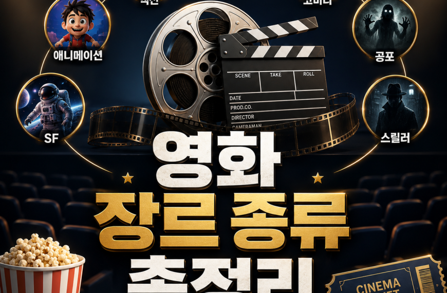 영화 장르 종류