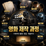 영화 제작 과정 총정리, 기획부터 촬영·후반작업·개봉까지