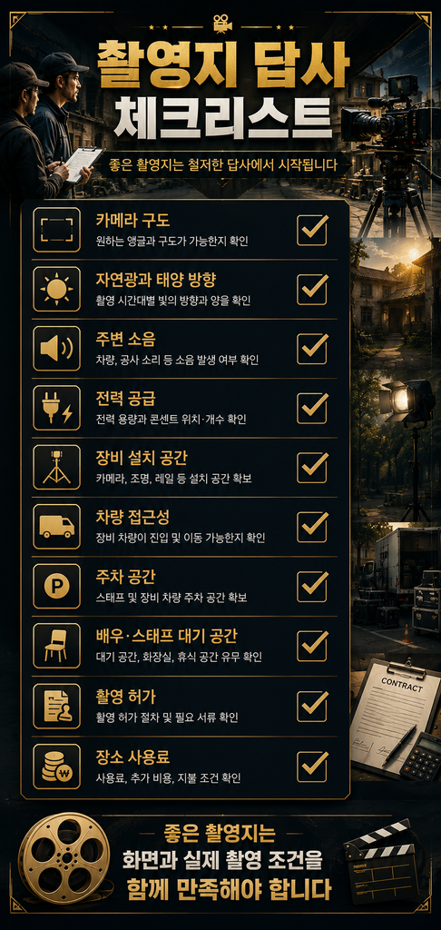 영화 촬영지 선정 2