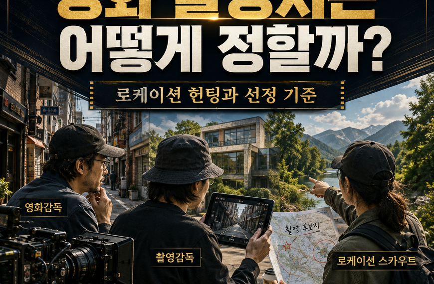 영화 촬영지 선정