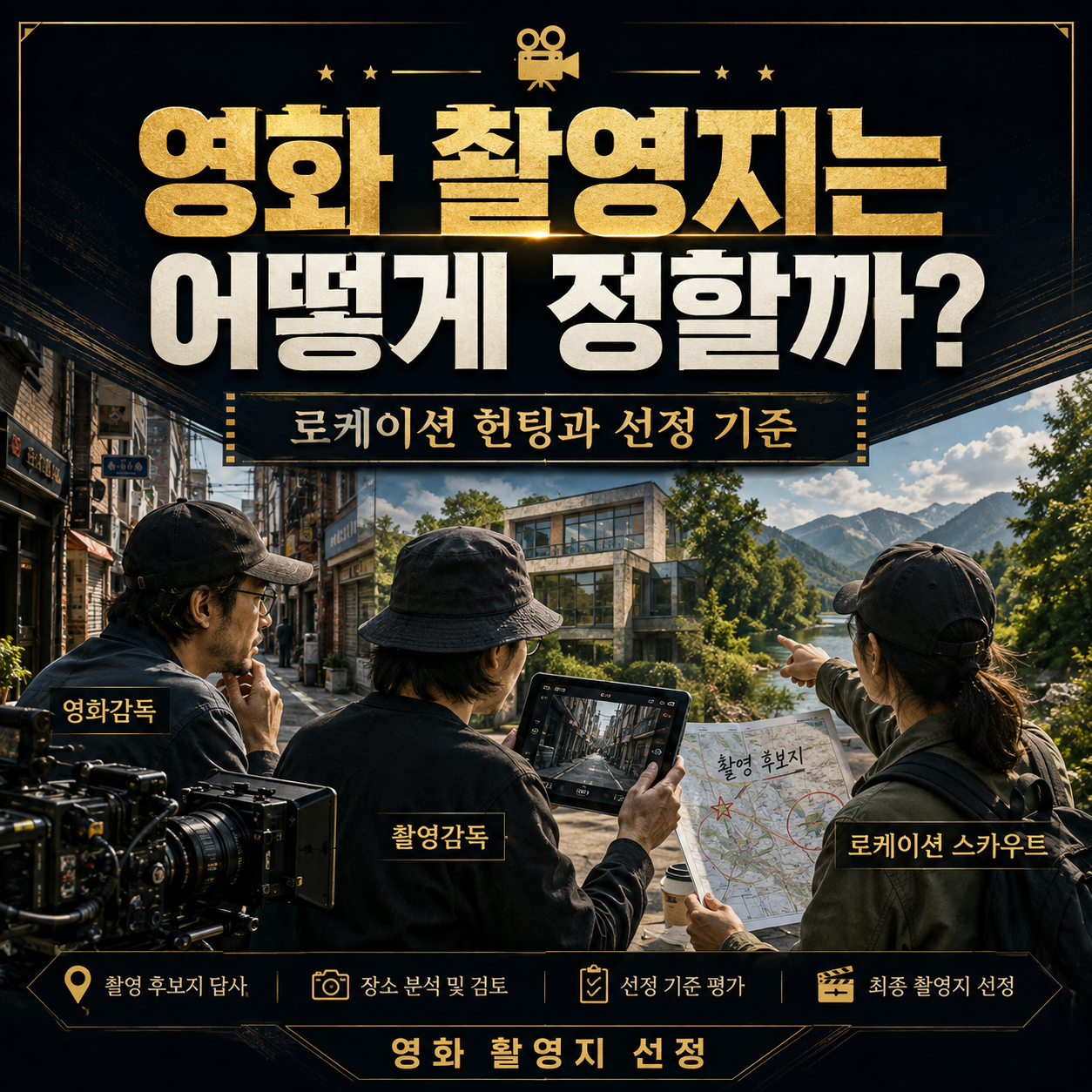 영화 촬영지 선정