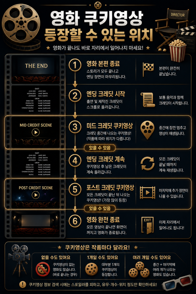 영화 쿠키영상 유무 확인 2