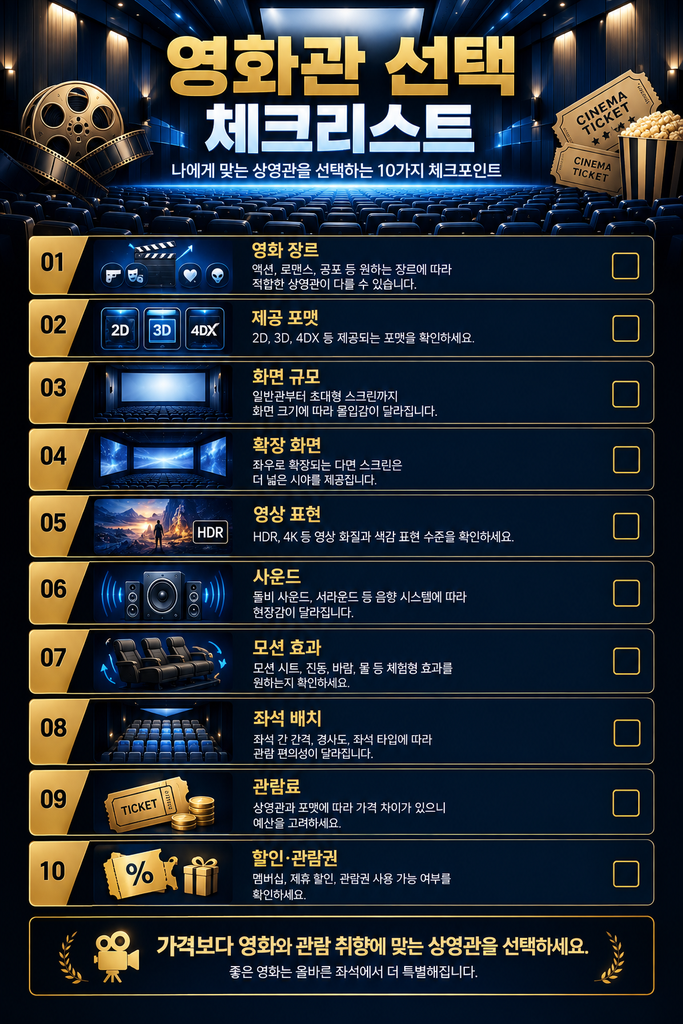 영화관 스크린 종류 2
