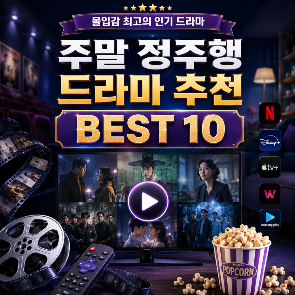 주말 정주행하기 좋은 드라마 추천