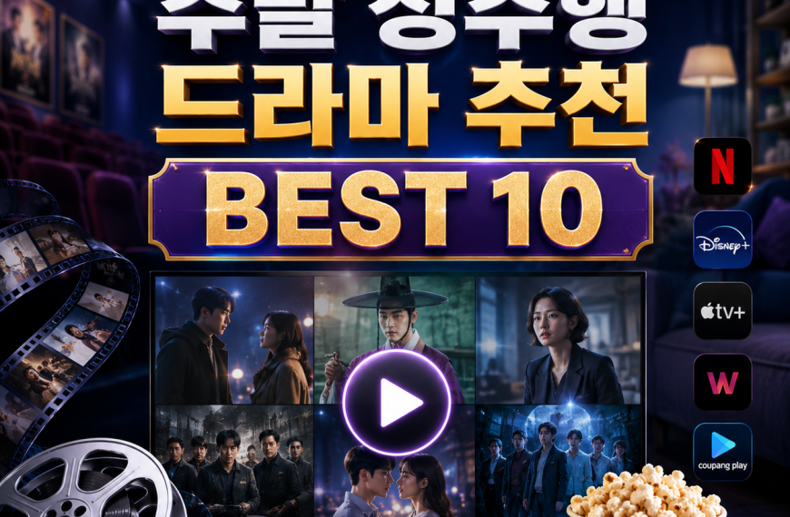 주말 정주행하기 좋은 드라마 추천