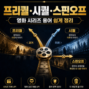 프리퀄 시퀄 스핀오프 차이