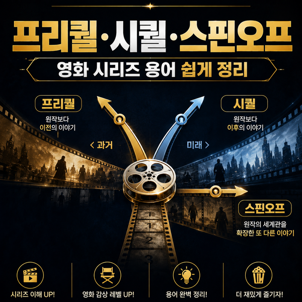 프리퀄 시퀄 스핀오프 차이