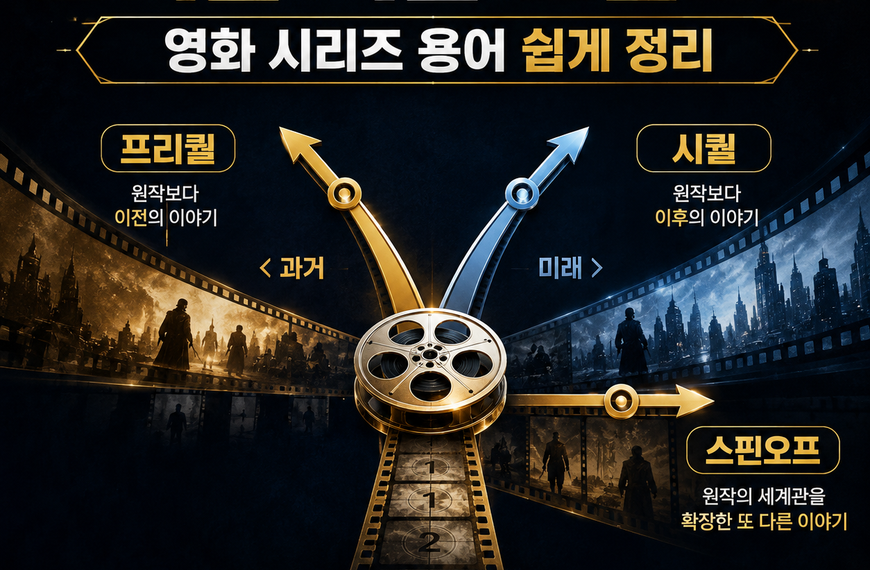 프리퀄 시퀄 스핀오프 차이