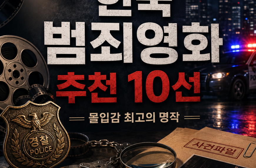 한국 범죄영화 추천