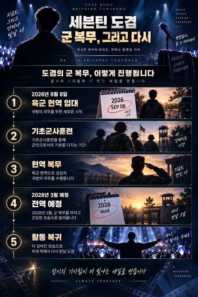 세븐틴 도겸 입대 1