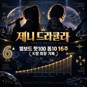 제니 드라큘라 빌보드