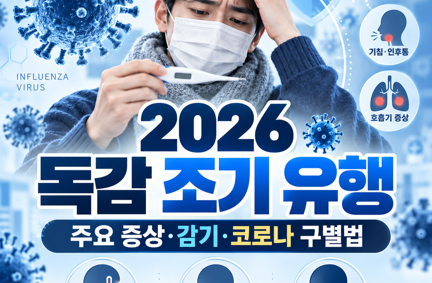 2026년 독감 조기 유행