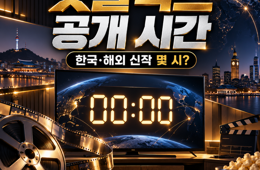 넷플릭스 공개 시간