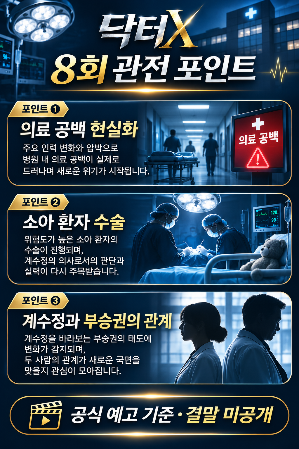 닥터X 8회 관전 포인트