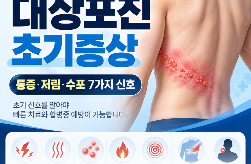 대상포진 초기증상