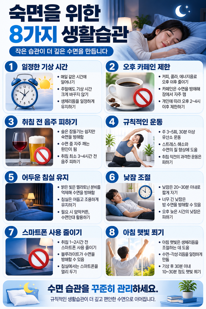 수면 중 자주 깨는 이유 2