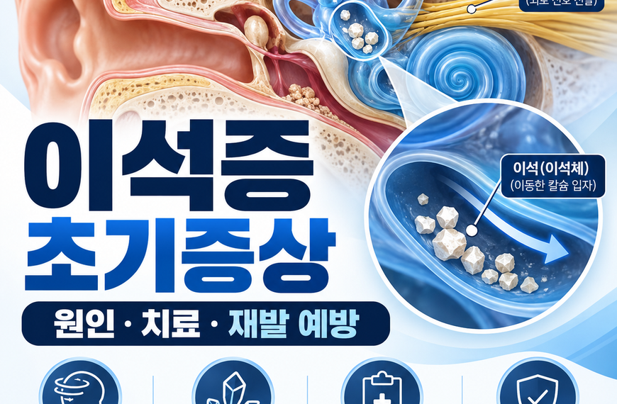 이석증 초기증상