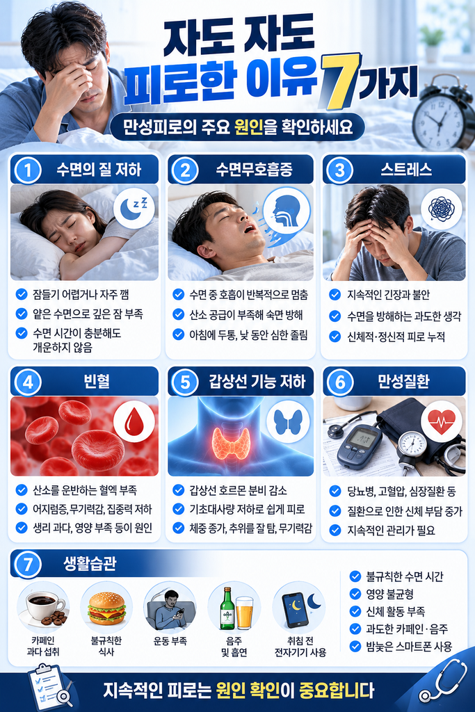 자도 자도 피곤한 이유 1